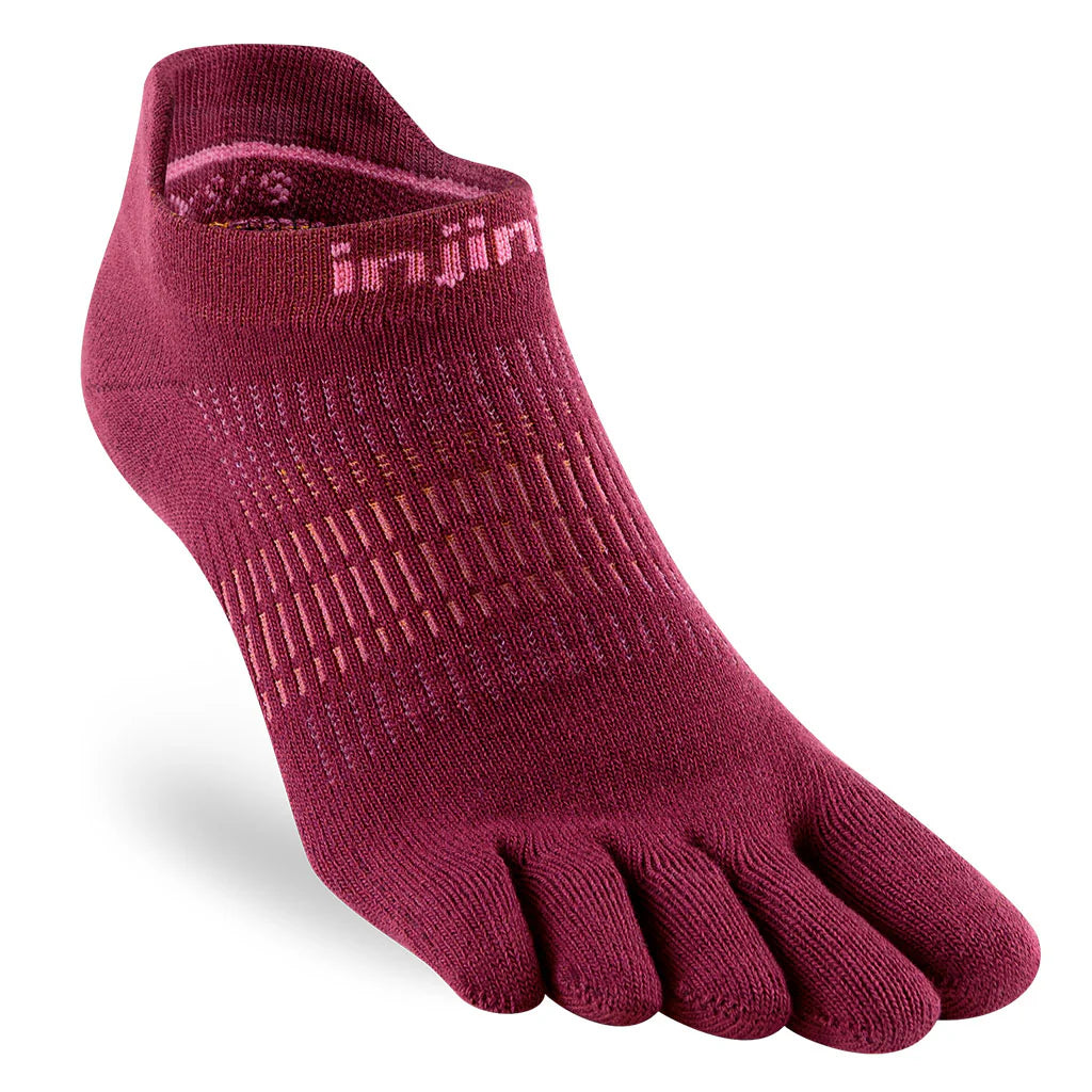 Injinji Socks - Womens Performance Run No Show Running Socks (various colours)