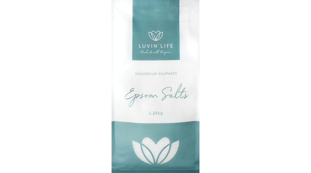 Luvin Life Epsom Salts 1.25kg Inspire Athletic