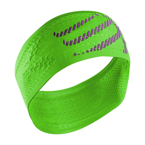 Compressport Headband ON/OFF - Fluro Green
