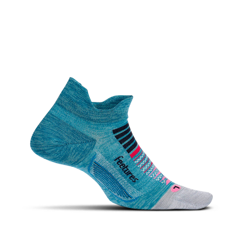Feetures Socks - Elite Ultra Light Cushion - Aurora Blue