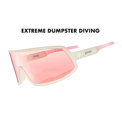 goodr Sunglasses - The Wrap Gs - Extreme Dumpster Diving