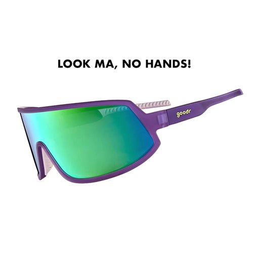 goodr Sunglasses - The Wrap Gs - Look Ma, No Hands