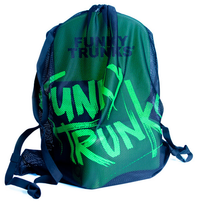 Funky Trunks - Mesh Gear Bag - Still Black