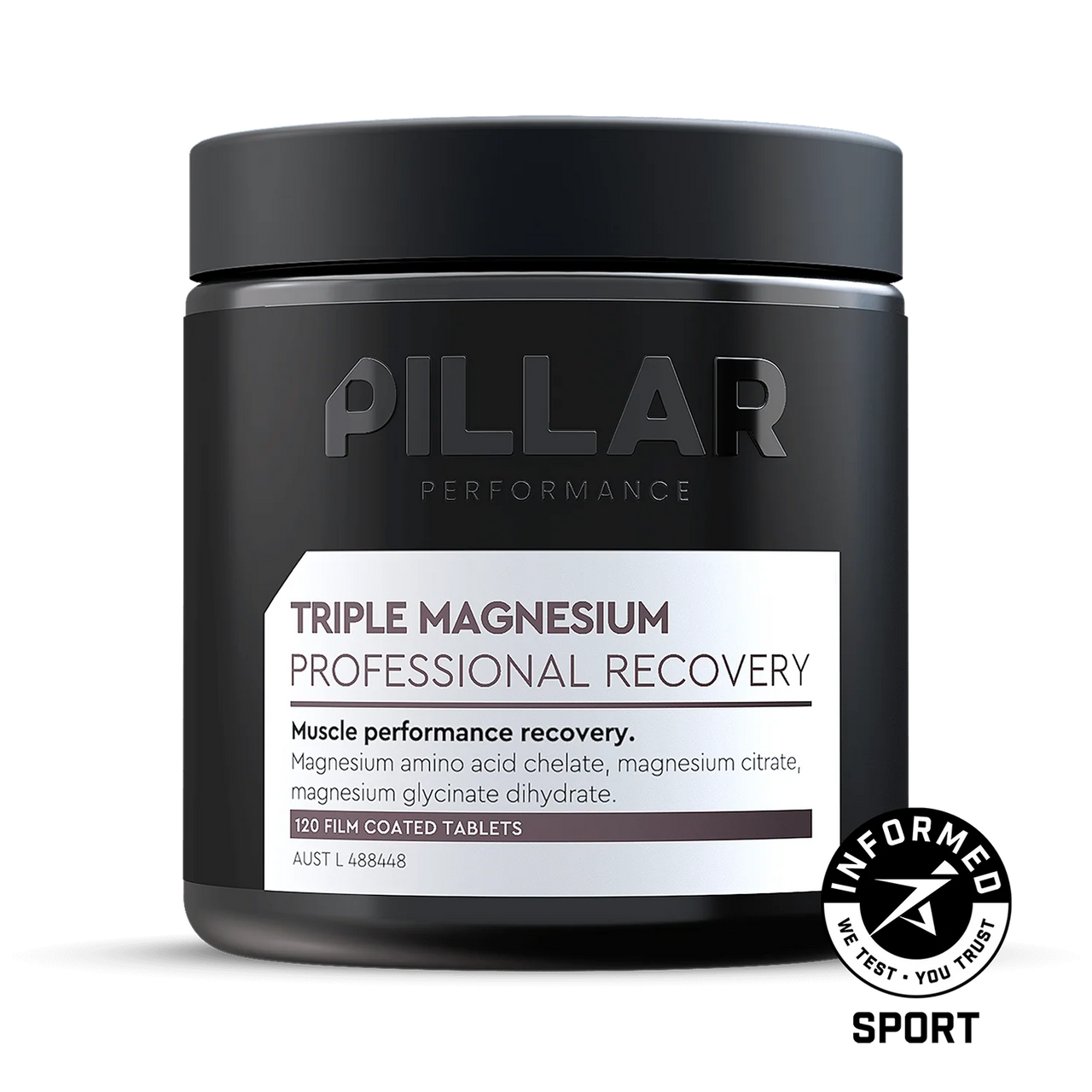 PILLAR Performance - Triple Magnesium Tablet (60s/120s)