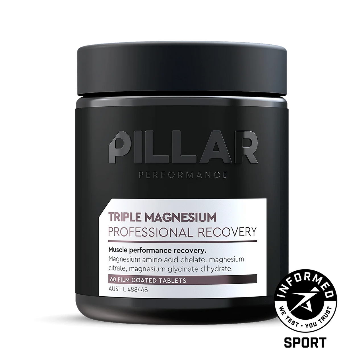 PILLAR Performance - Triple Magnesium Tablet (60s/120s)