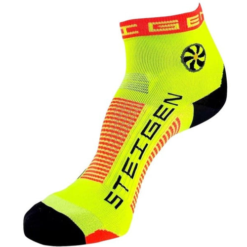 Steigen Socks - 1/4 Length - Fluro Yellow