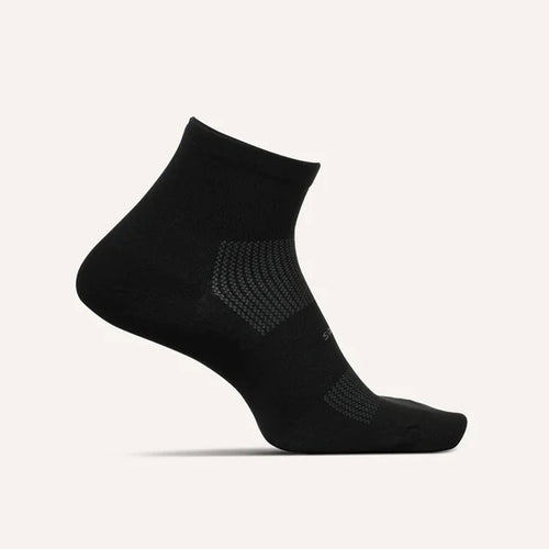 Feetures Socks - Elite Ultra Light Cushion 1/4 Length - Black