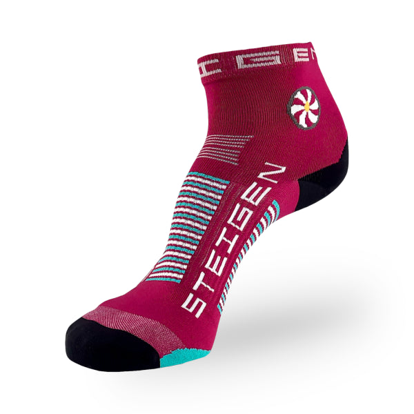 Steigen Socks - 1/4 Length - Burgundy