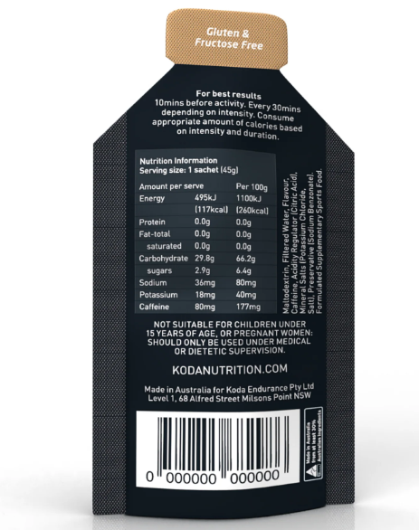 Koda Gels Cappucino CLEARANCE