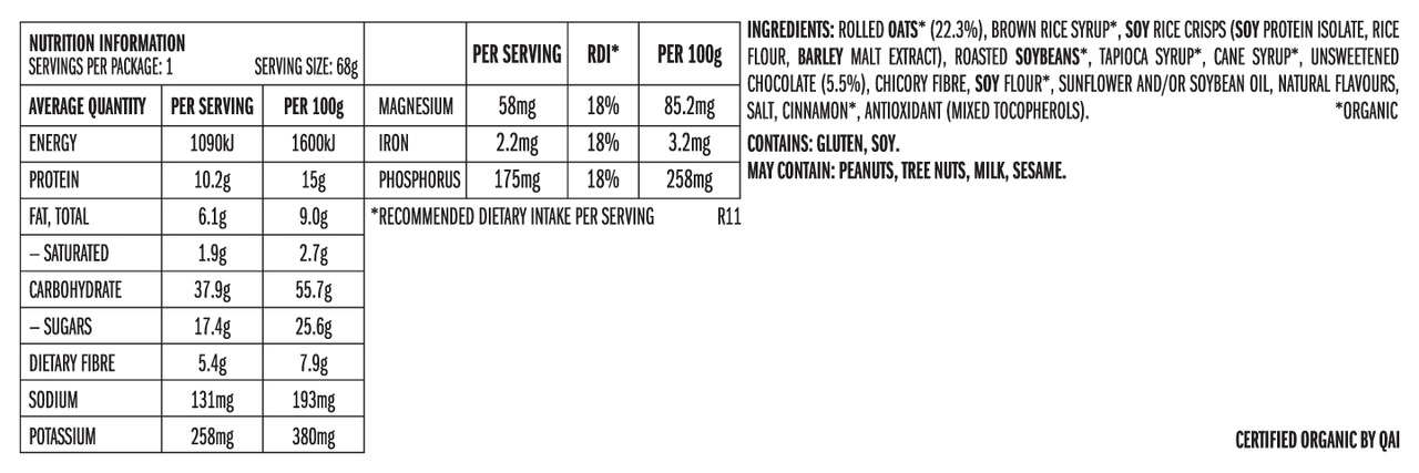Clif Bars - Choc Chip CLEARANCE