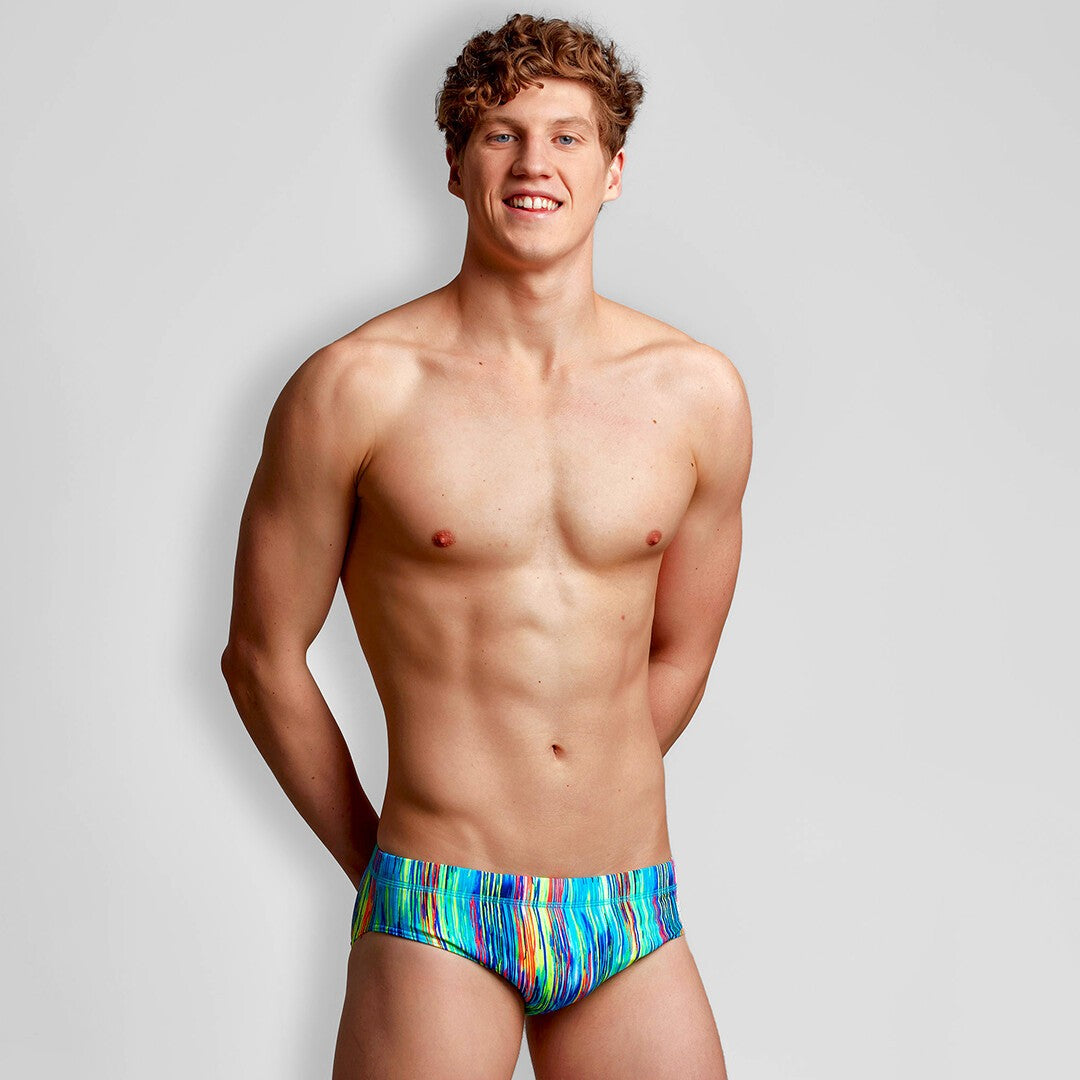 Funky Trunks - Classic Briefs - Dripping Paint