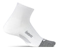 Feetures Socks - Elite Light Cushion - 1/4 Length - White