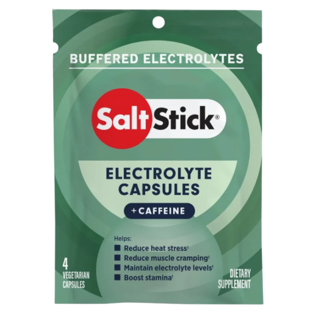 SaltStick Fastchews - RaceReady Electrolyte Capsules Plus (Caffeine) - 4 Serves