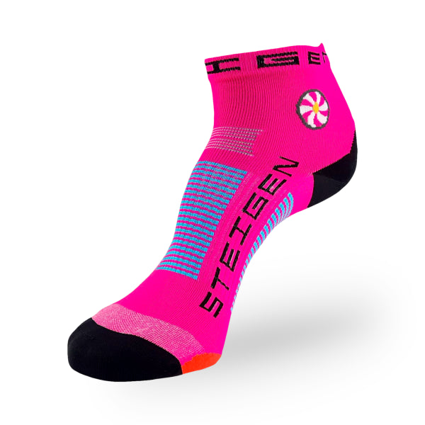 Steigen Socks - 1/4 Length - Fluro Pink