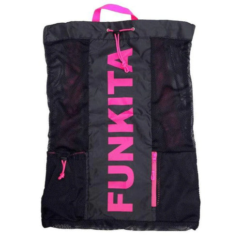 Funkita - Mesh Gear Backpack - Pink Shadow