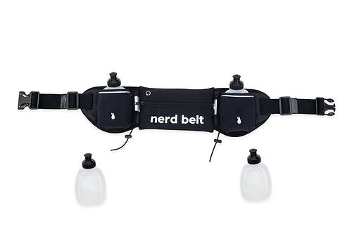 nerd belt & 4 hydration bottles