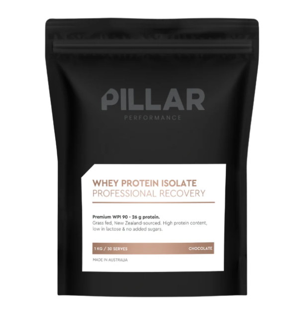 PILLAR Performance - Whey Protein Isolate - Grass-fed (Chocolate/Vanilla) 1kg