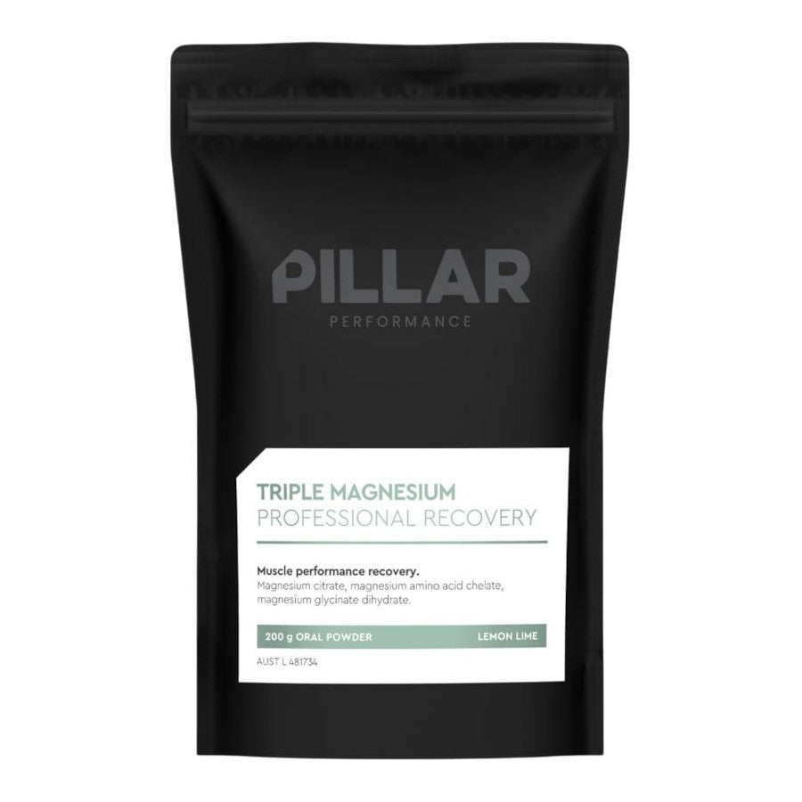 PILLAR Performance - Triple Magnesium Recovery Powder - Lemon Lime 200g