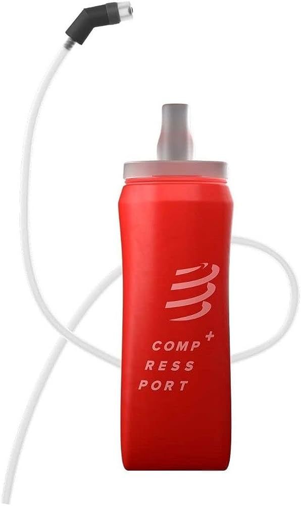 Compressport Ergo Soft Flask 500ml with Extra Cap and Long Tube included