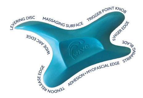 Wave Tool - Muscle Scraping & Soft Tissue Release Tool