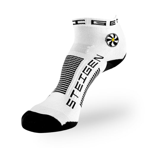 Steigen Socks - 1/4 Length - White