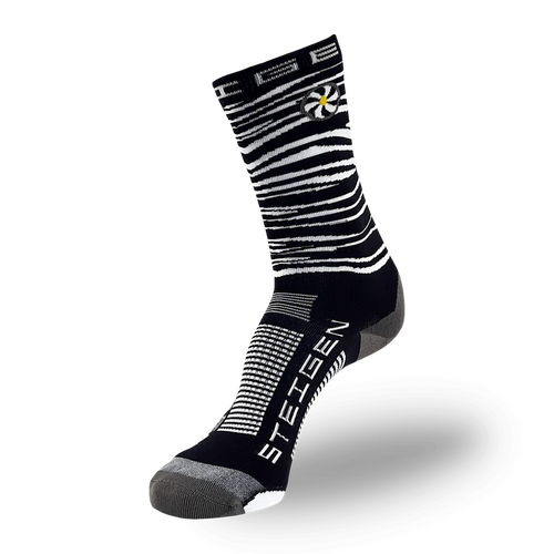 Steigen Socks - 3/4 Length - Zebra