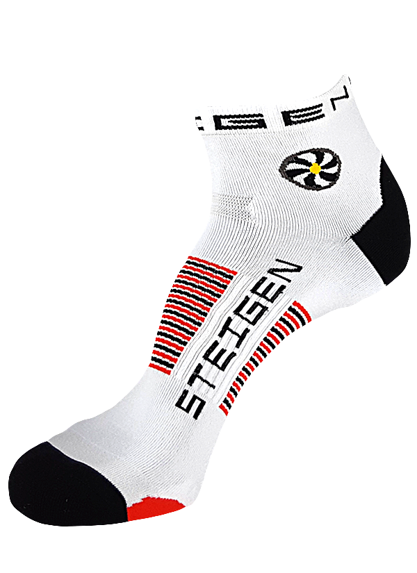 Steigen Socks - 1/4 Length - White (Big Foot 12+)