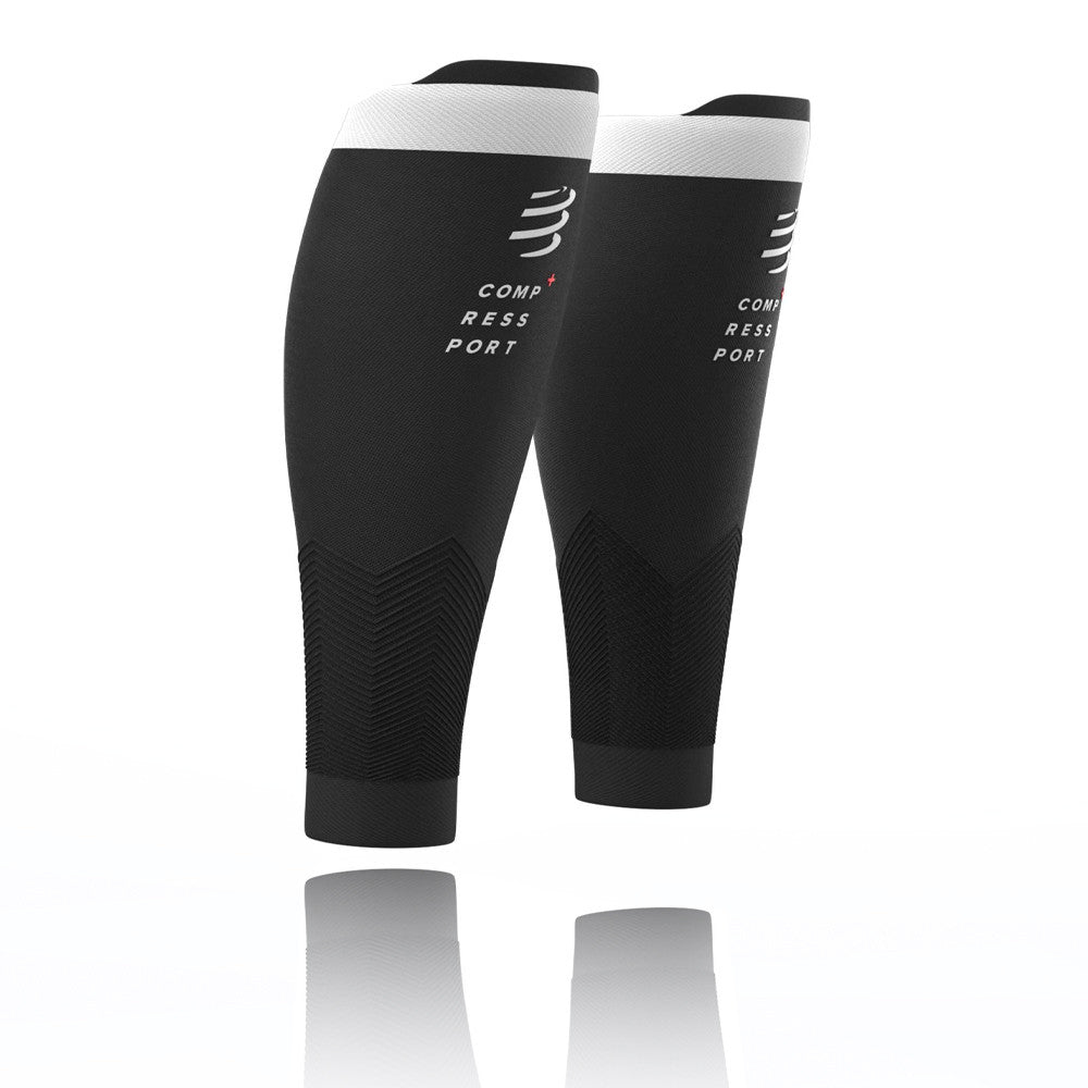 Compressport R2V2 Calf Sleeves - Black