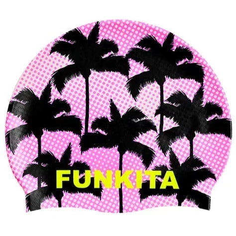 Funkita - Swim Cap - Pop Palms