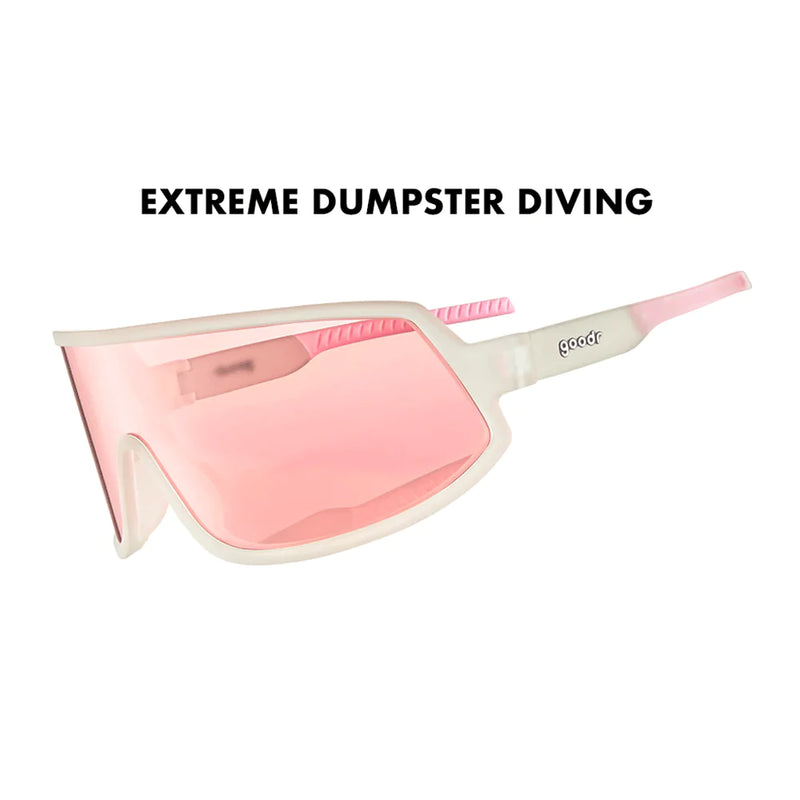 goodr Sunglasses - The Wrap Gs - Extreme Dumpster Diving