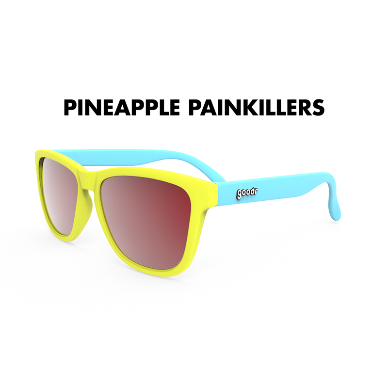 goodr Sunglasses - The OGs - Pineapple Pain Killers